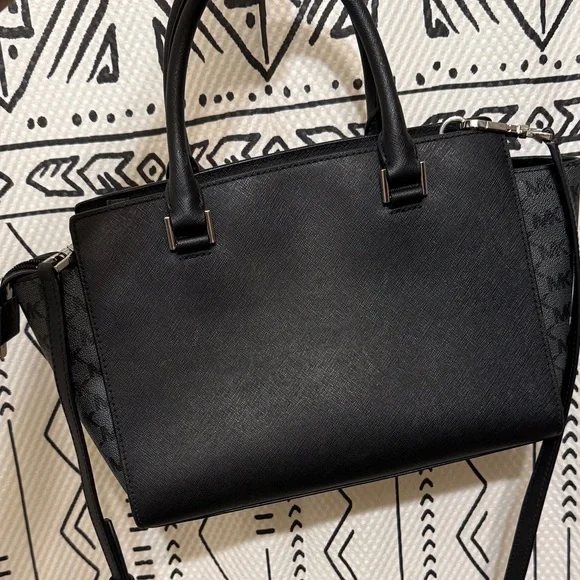 Michael Kors Black Satchel Bag - Picture 2 of 3